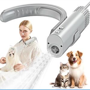 Hands Free Pet Hair Dryer High Speed 1400W